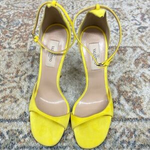 Valentino Women's Bright Yellow Heels